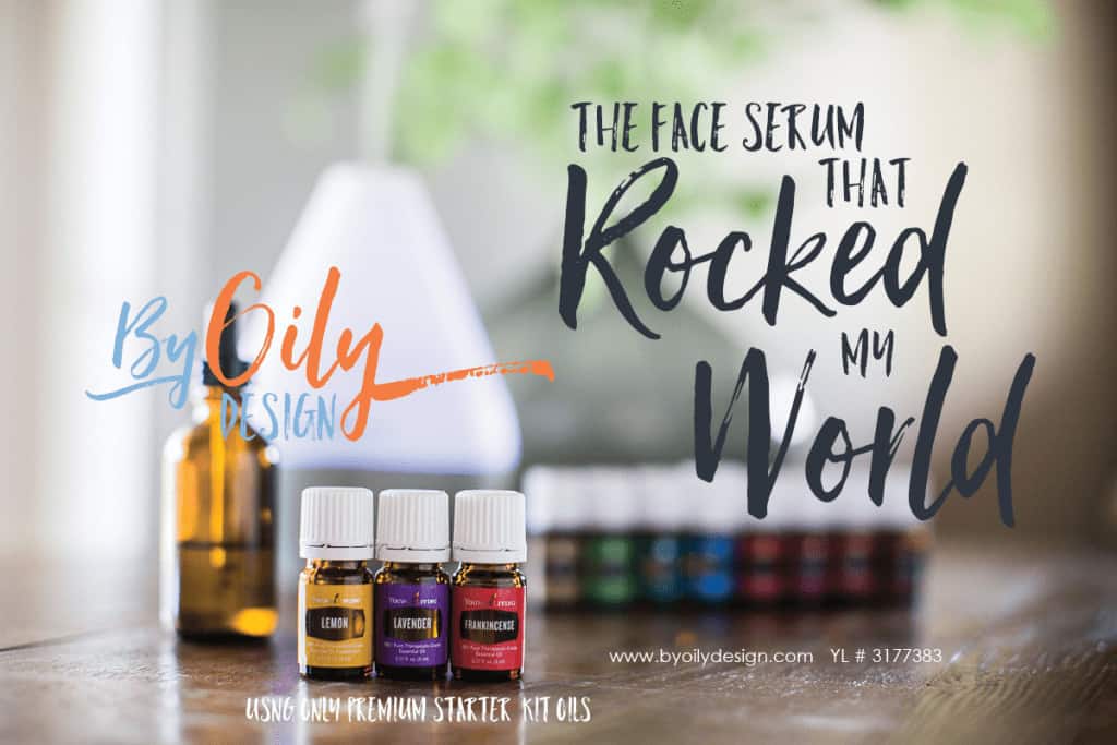 Essential Oil Face Serum using only kit oils