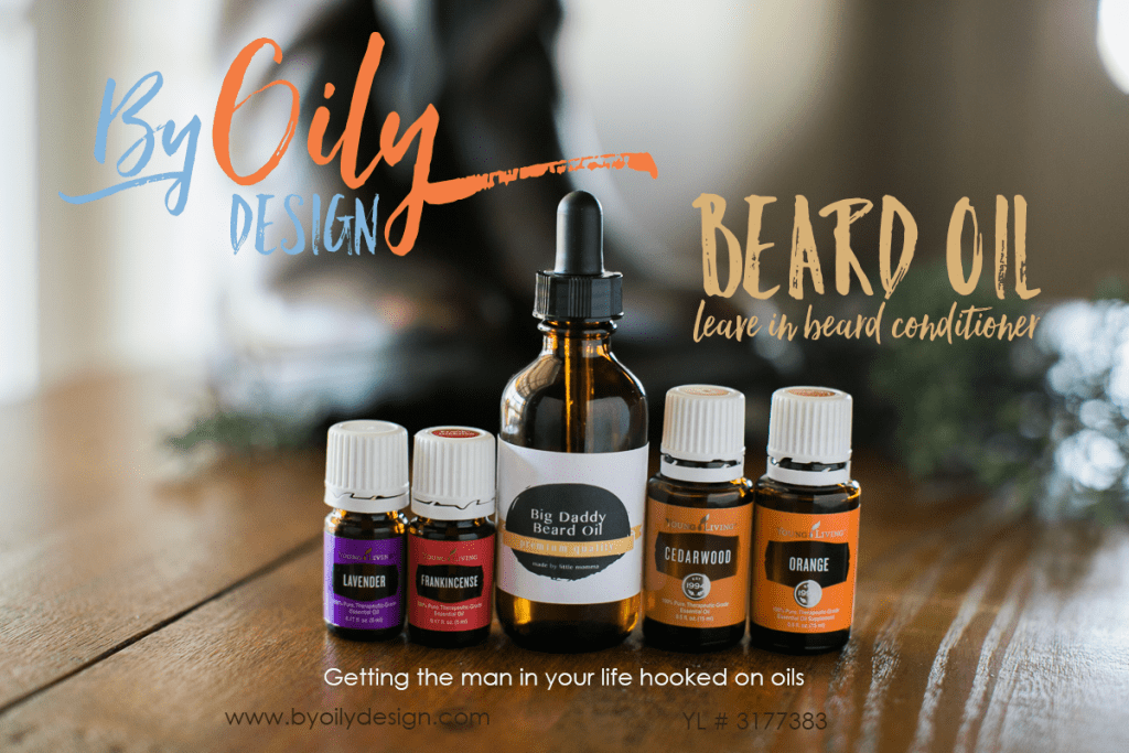 DIY Beard Oil to condition and help encourage beard growth. Woodsy scented beard oil with a hint of orange.