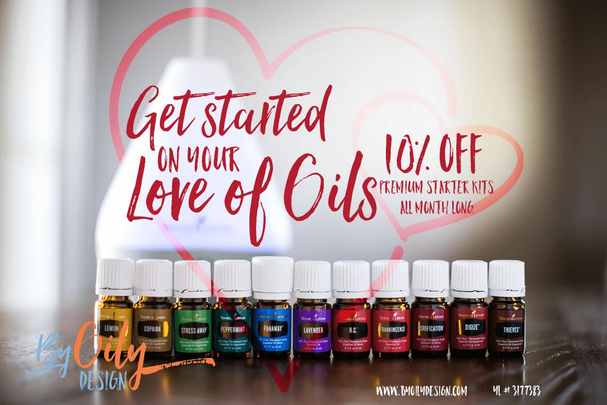 Young Living Premium Starter Kit’s on sale this month. Get 10% off your starter kit all month long. what are you waiting for, order now and start a love affair with oils.