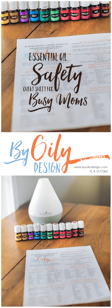Are you using essential oils safely on your family? Essential Oil safety cheat sheet for busy moms. a free printable safety cheat sheet for essential oil use with kids and pregnant moms. byoilydesign.com YL member # 3177383