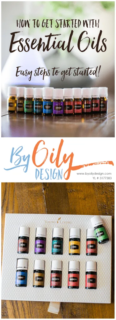 How to get started using Essential Oils. Teaching busy mom’s how to get started using essential oils. Easy steps to beginning to use essential oils. All Young living starter kit oils. byoilydesign.com YL member # 3177383