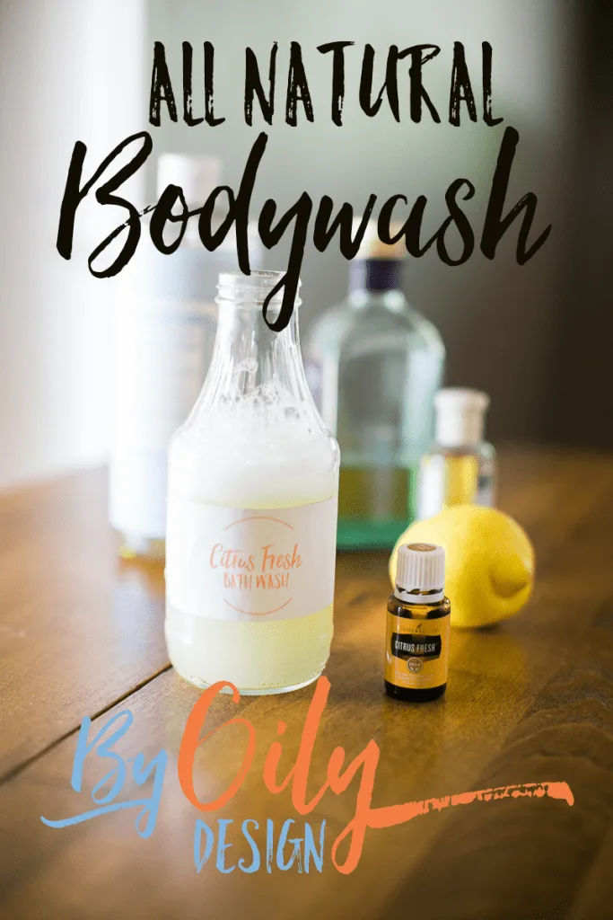 All natural body wash made with essential oils. All natural body wash great for the whole family. Created with only 5 ingredients!