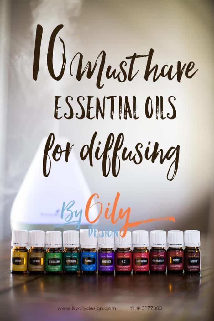 10 must have essential oils for diffusing. 10 great oils to get started diffusing essential oils in your home.