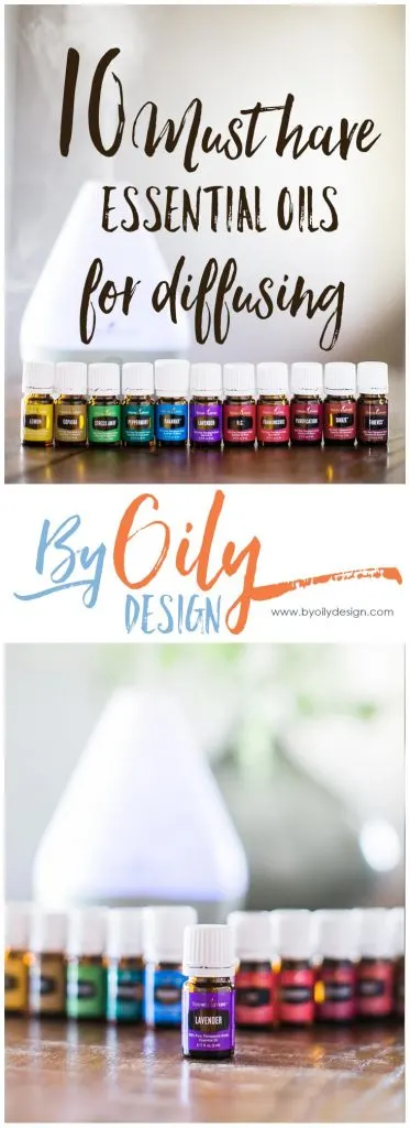 10 must have essential oils for diffusing. How to use essential oils in everyday life. Great ideas using your essential oil starter kit.