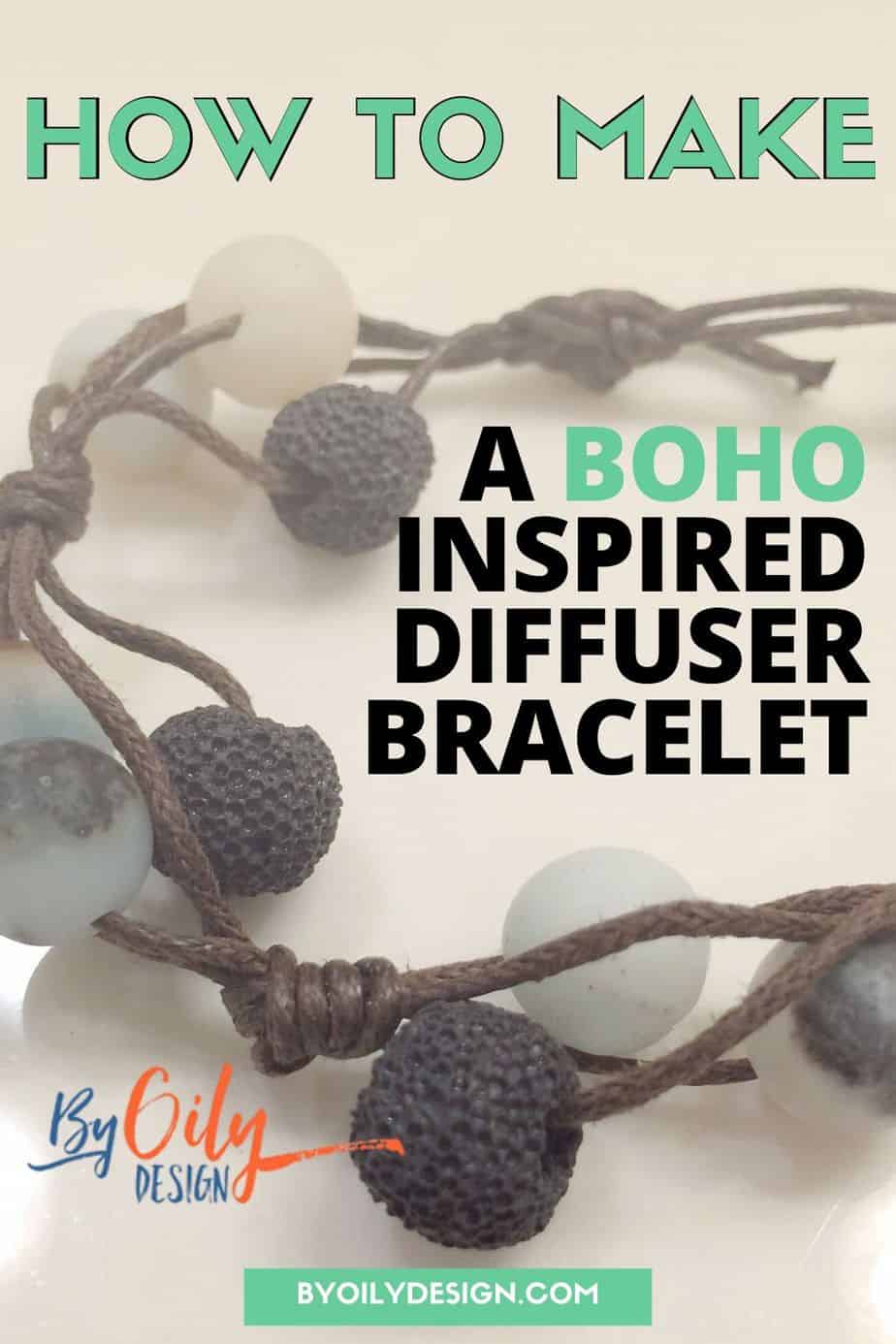 How to make a diffuser bracelet in less than 5 minutes By Oily Design