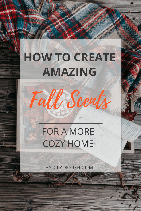 Cozy blanket and hot chocolate showing an autumn inspired cozy scene.