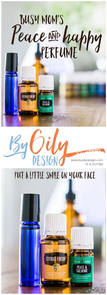 Make your own DIY Perfume. Essential Oil DIY perfume with Citrus Fresh and Peace & Calming essential oils. byoilydesign.com YL member # 3177383