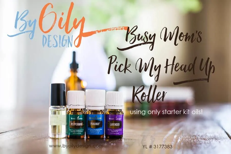 Try this DIY pick my head up roller using Peppermint, panaway and lavender. Great for those days when you head just feels out of sorts. Apply to forehead and neck. All Young living starter kit oils. byoilydesign.com YL member # 3177383