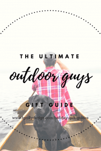 Unique gift ideas for the man in your life. Gifts for the outdoorsy man. Gifts for men under $20. Where to buy guy gifts. Gifts for hunters, campers, travelers. Holiday, Christmas and birthday gift ideas for men.