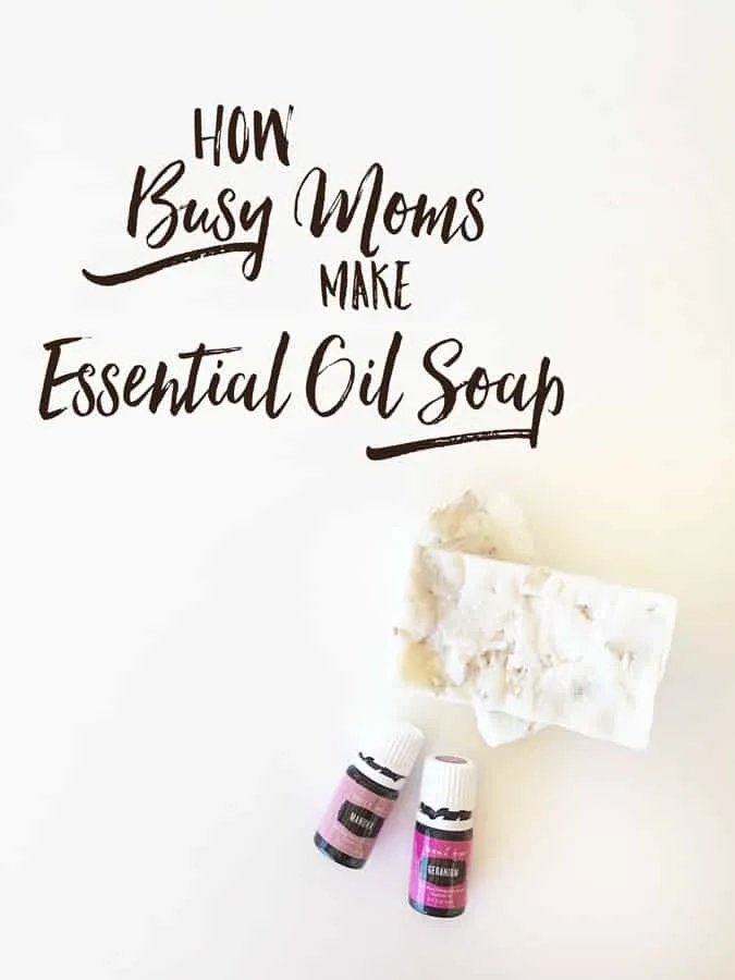 DIY Bar Soap with Essential Oils