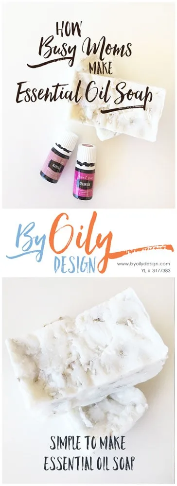 Create in 5 simple steps this essential oil inspired soap recipe