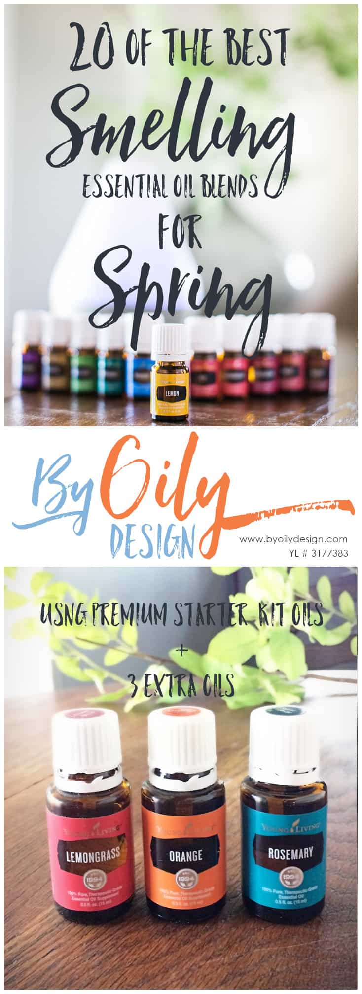 How to save money on the best smelling essential oil blends for spring By Oily Design