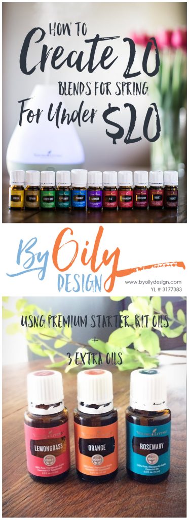 Free downloadable PDF | How to create 21 of the best essential oil blends for spring for under $20 | Made with Premium Starter Kit oils, Lemongrass, Orange, Rosemary, Vitality essential oils | Best smelling Essential oils | Spring Cleaning | Free Essential Oil Recipes | Under $20 | Cheap Essential Oils | Essential Oils on a Budget | YL #3177383