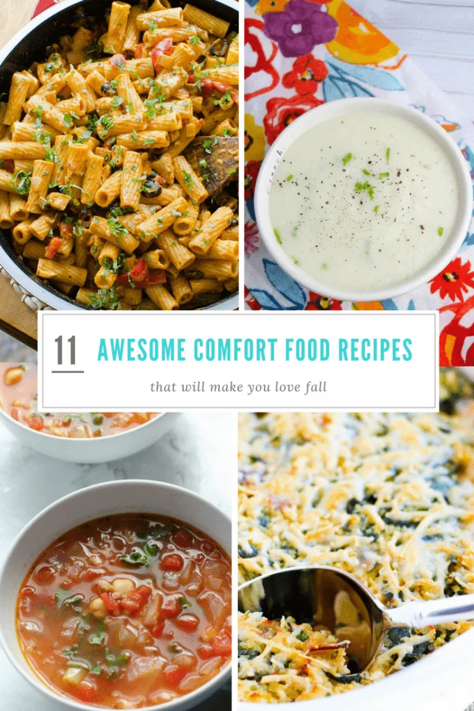 11 Comfort foods you need to try this fall. Fall recipes, easy recipes, easy soups, easy casseroles, Healthy soup, healthy casserole