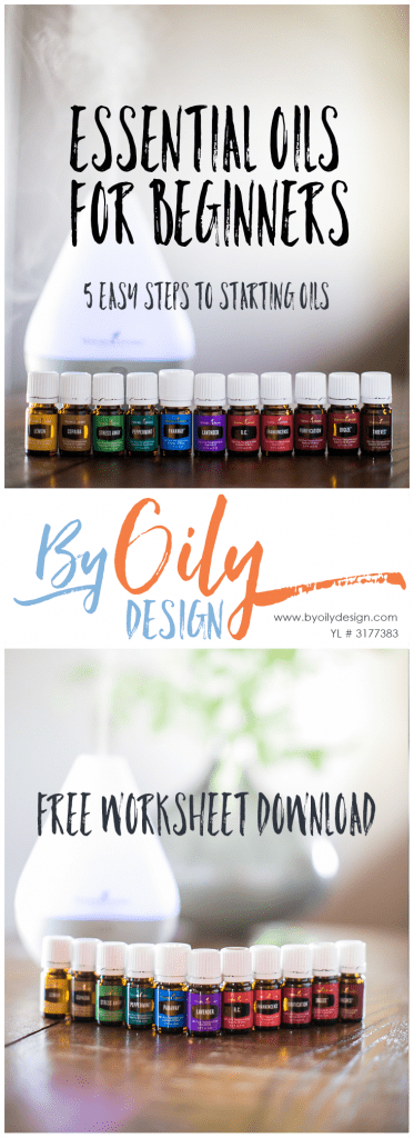 Essential Oils for beginners worksheet for helping you get started with Essential Oils. 5 Step process to getting started with Essential Oils. Essential Oils guide for beginners. Essential Oils for beginners; Essential Oils beginners guide; Essential Oils for beginners diffuser; essential oils for beginners young living; essential oils for beginners DIY; essential oils for beginners skin care; www.byoilydesign.com YL#3177383