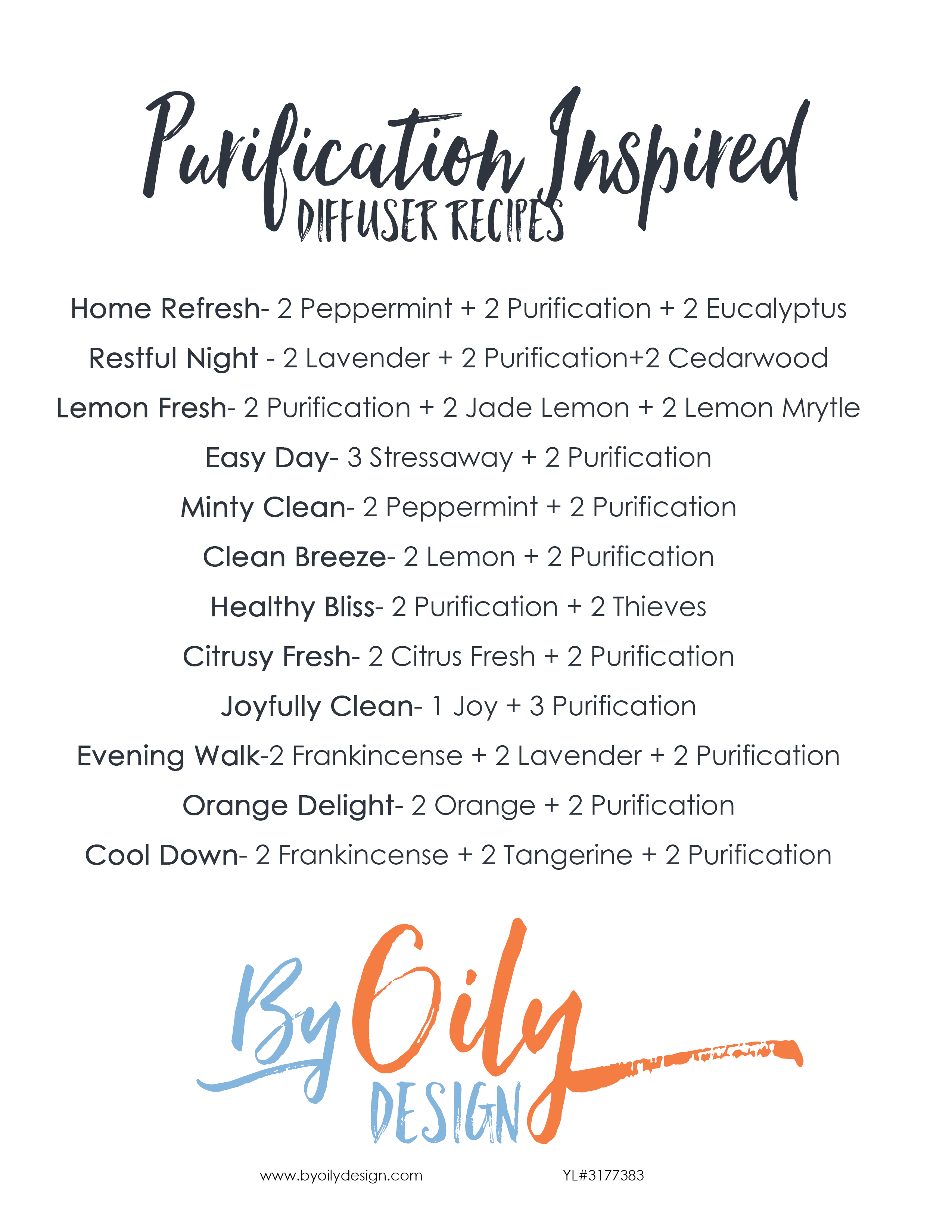 How to use purification to refresh and liven up your home - By Oily Design