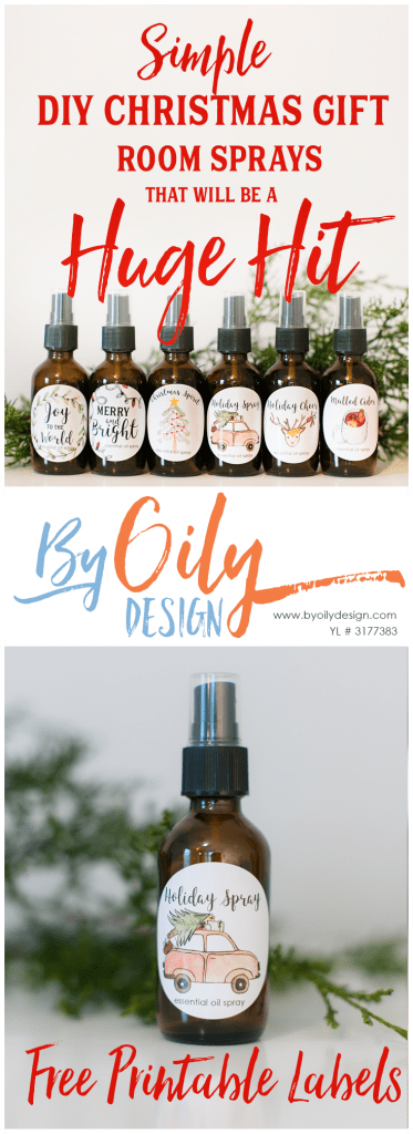 6 Simple Diy Christmas Gift Room Sprays That Will Be A Huge