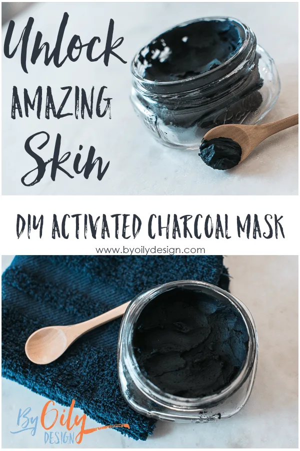 How to make a charcoal mask that will brighten your skin - By Oily Design