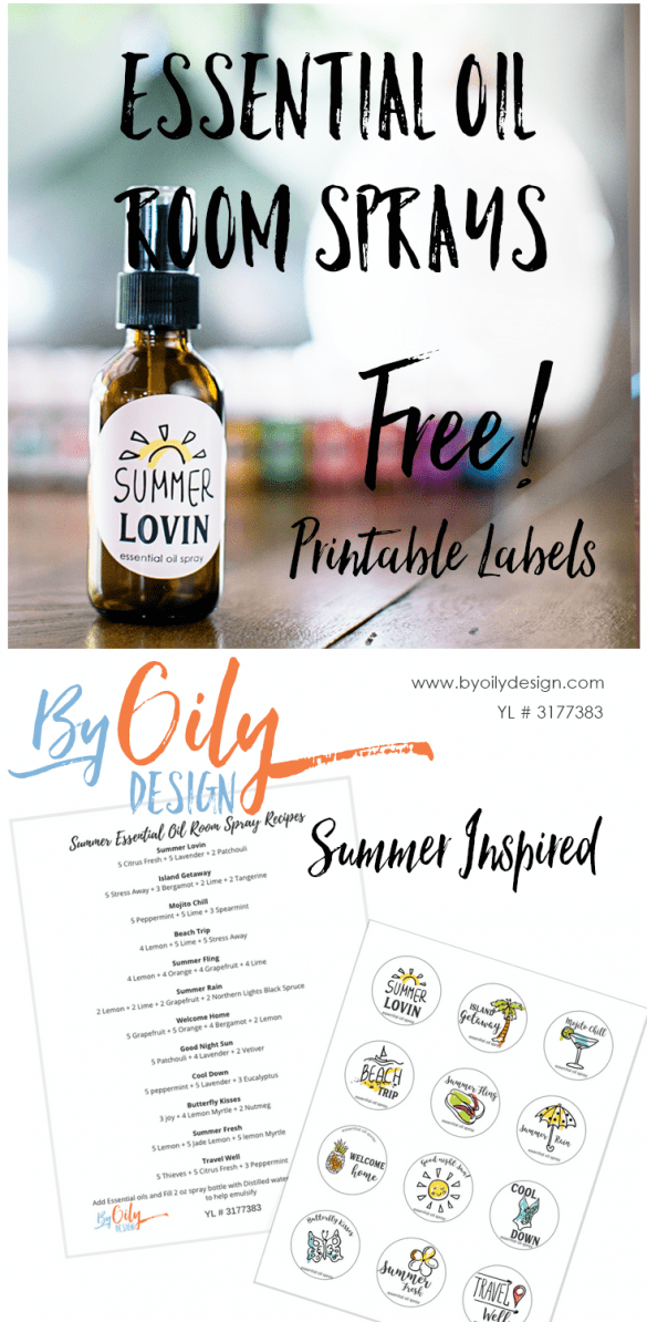 How to make essential oil room sprays that smell amazing By Oily Design