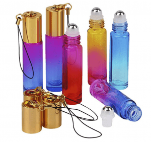 Gradient colored 10ml Roller Bottles