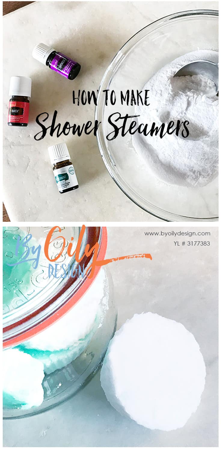 Simple aromatherapy shower steamers you can make quick By Oily Design