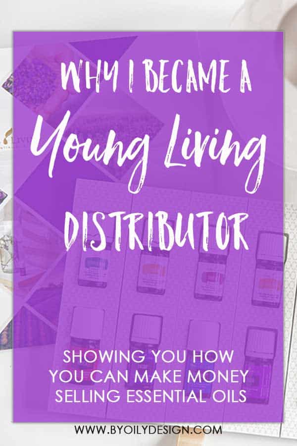 Young Living Premium Starter kit with text over lay saying "why I became a young living distributor"