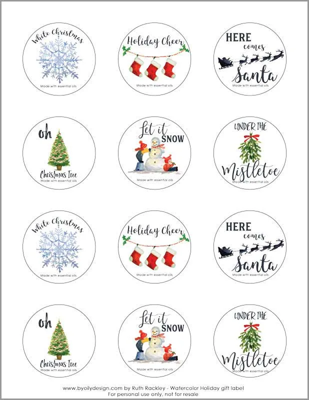 I loved learning how to create these easy Christmas Essential oil room sprays. I'm going to use them for an amazing DIY non-toxic gift to introduce my friends and family to the non-toxic lifestyle. In this post, I found free non-toxic Christmas sprays recipes and the cutest free printable Christmas labels. 6 amazing Christmas scents to give your home a Christmas season feel. #nontoxic #essentialoils #christmasscents