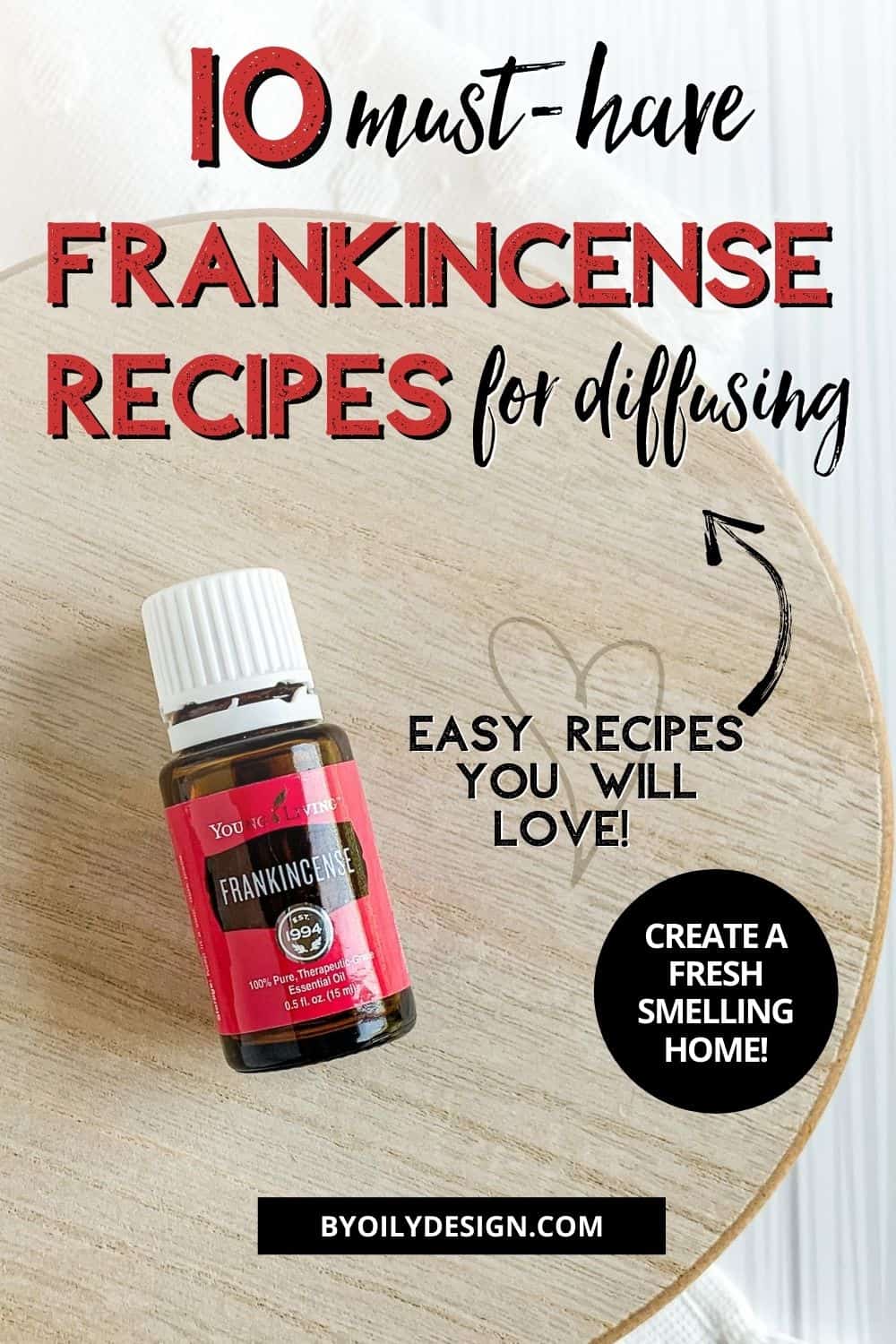 10 Frankincense Diffuser blends you will want to try right now By Oily Design