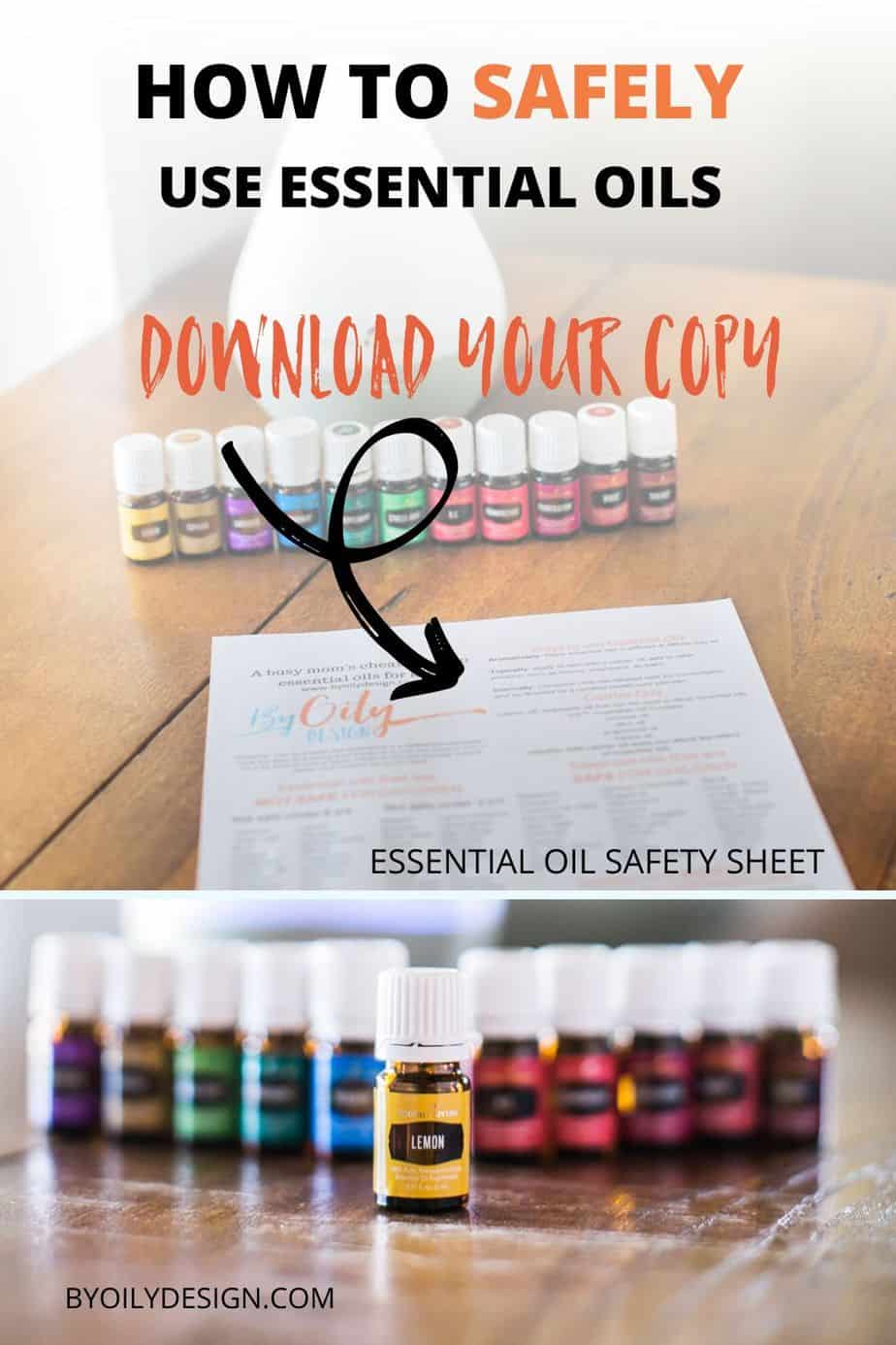 Are you using Essential Oils safely on your family? free guide By