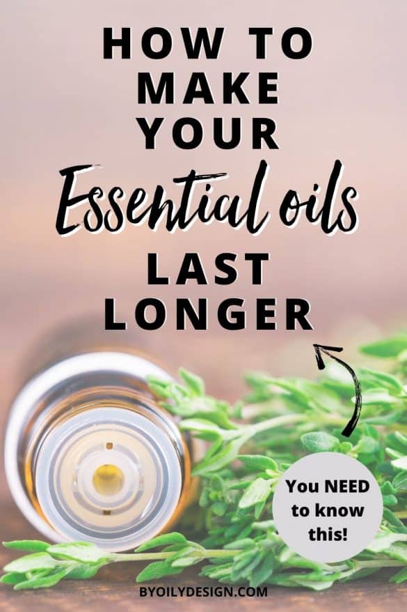 Do essential oils expire? By Oily Design