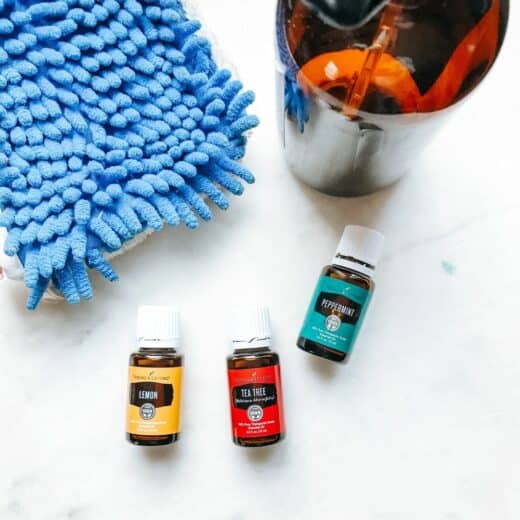 essential oil floor cleaner diy