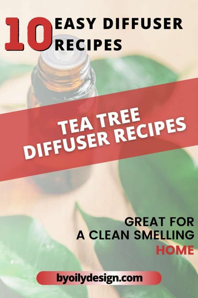 bottle of tea tree oil