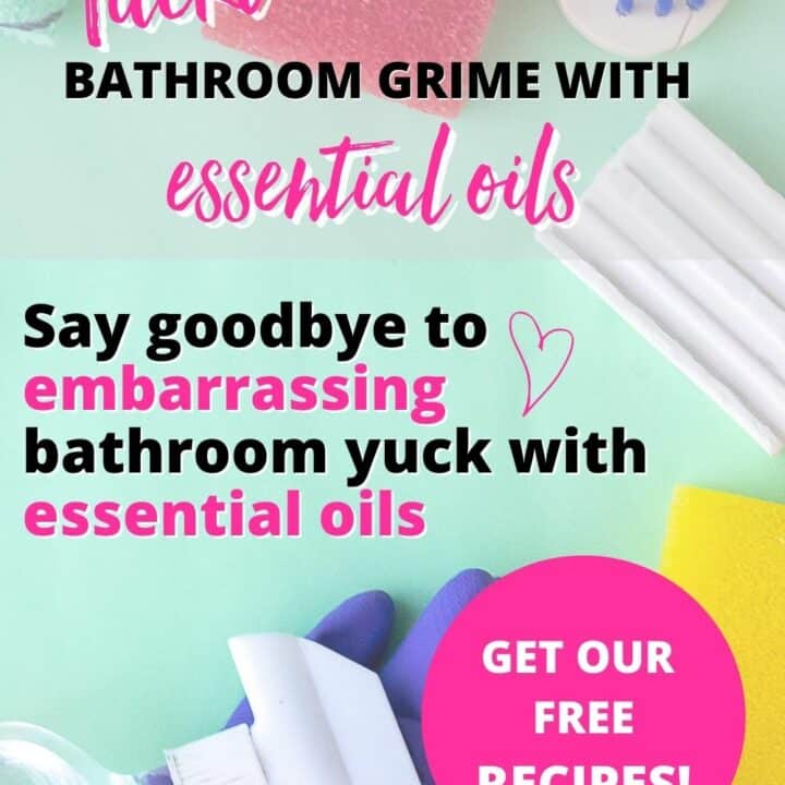 Essential Oil Bathroom Cleaner