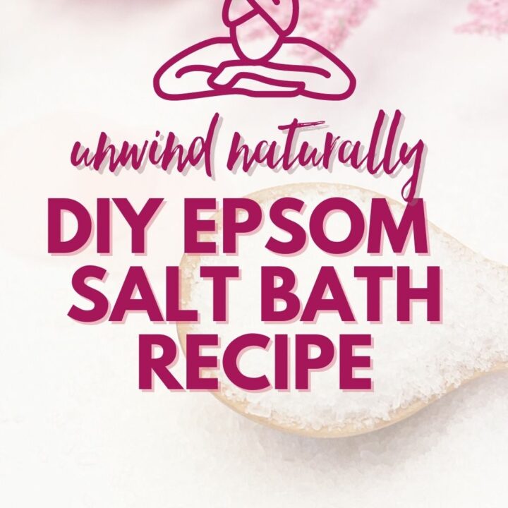 DIY Bath Salt Recipe with Epsom Salt